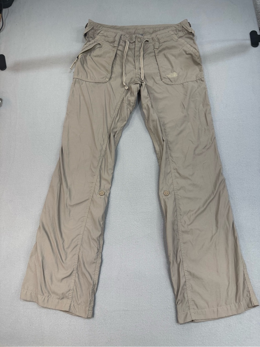 The North Face Women's Tan Wide Leg Outdoor lightweight Pants